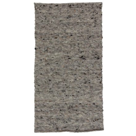 Tapis laine tissé Rustic 71x133 tapis en laine moderne de séjour ou de chambre à coucher