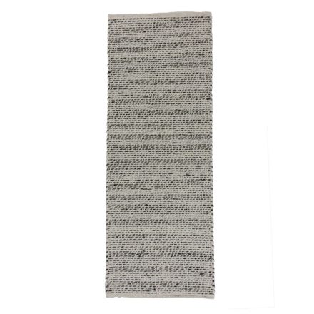 Tapis laine tissé Rustic 71x279 tapis en laine moderne de séjour ou de chambre à coucher