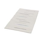 Tapis chiffon 72x130 blanc tapis de chiffon en coton