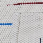 Tapis chiffon 77x125 beige tapis de chiffon en coton