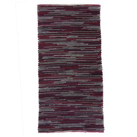 Tapis chiffon 77x133 coloré tapis de chiffon en coton