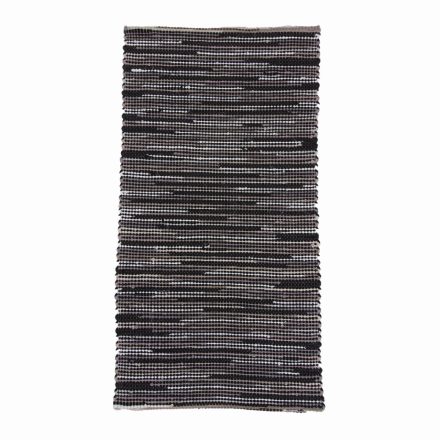 Tapis chiffon 74x130 coloré tapis de chiffon en coton