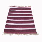 Tapis chiffon 72x141 coloré tapis de chiffon en coton