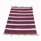 Tapis chiffon 72x141 coloré tapis de chiffon en coton