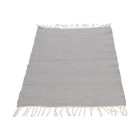 Tapis chiffon 72x136 tapis en coton gris