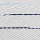 Tapis chiffon 68x129 blanc tapis de chiffon en coton