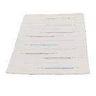 Tapis chiffon 68x129 blanc tapis de chiffon en coton