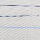 Tapis chiffon 68x129 blanc tapis de chiffon en coton