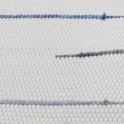 Tapis chiffon 70x134 blanc tapis de chiffon en coton