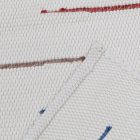 Tapis chiffon 130x69 blanc tapis chiffon en coton