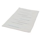 Tapis chiffon 129x69 blanc tapis chiffon en coton