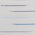 Tapis chiffon 129x69 blanc tapis chiffon en coton