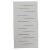 Tapis chiffon 133x69 blanc tapis chiffon en coton