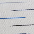 Tapis chiffon 129x64 blanc tapis chiffon en coton