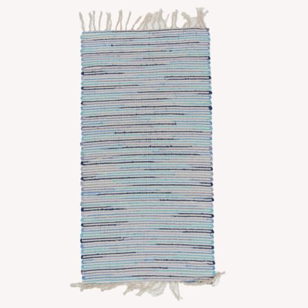 Tapis chiffon 62x117 coloré tapis de chiffon en coton