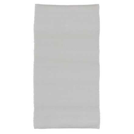 Tapis chiffon 133x70 blanc tapis chiffon en coton