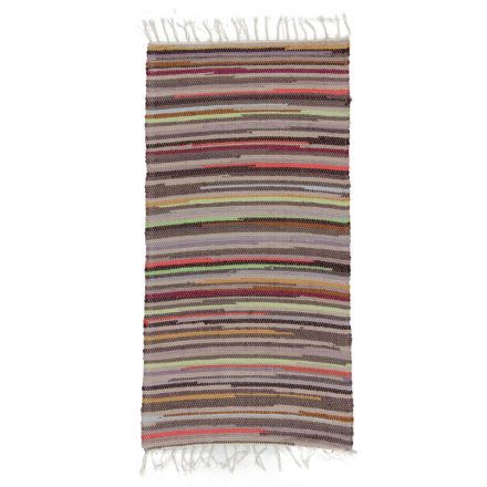 Tapis chiffon 62x119 coloré tapis de chiffon en coton