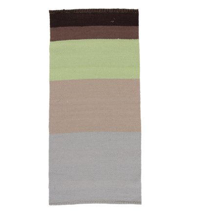 Tapis chiffon 67x142 coloré tapis de chiffon en coton