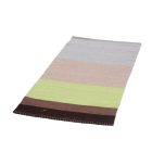 Tapis chiffon 67x142 coloré tapis de chiffon en coton