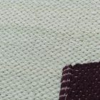 Tapis chiffon 67x142 coloré tapis de chiffon en coton