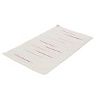 Tapis chiffon 70x129 blanc tapis de chiffon en coton
