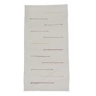 Tapis chiffon 70x138 blanc tapis de chiffon en coton