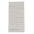 Tapis chiffon 70x138 blanc tapis de chiffon en coton