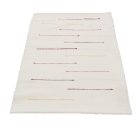 Tapis chiffon 70x138 blanc tapis de chiffon en coton