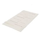 Tapis chiffon 70x138 blanc tapis de chiffon en coton