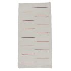 Tapis chiffon 71x139 beige tapis de chiffon en coton