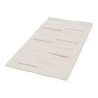 Tapis chiffon 71x139 beige tapis de chiffon en coton
