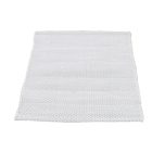 Tapis chiffon 93x60 blanc tapis chiffon en coton