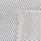 Tapis chiffon 93x60 blanc tapis chiffon en coton