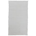 Tapis chiffon 124x67 blanc tapis chiffon en coton