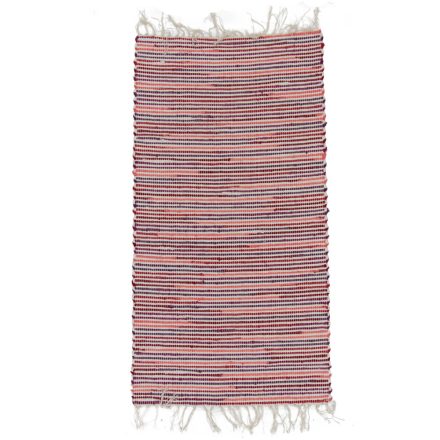 Tapis chiffon 70x117 coloré tapis de chiffon en coton