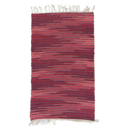 Tapis chiffon 70x118 coloré tapis de chiffon en coton