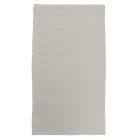 Tapis chiffon 121x74 blanc tapis chiffon en coton