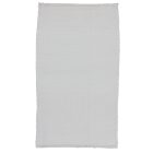 Tapis chiffon 126x73 blanc tapis chiffon en coton