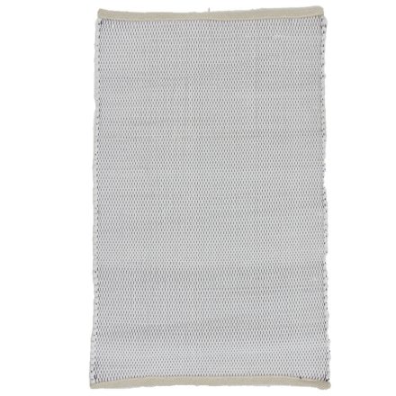Tapis chiffon 92x72 blanc tapis chiffon en coton