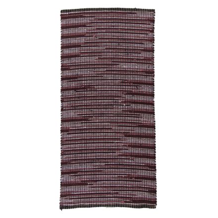 Tapis chiffon 140x66 rayé tapis chiffon en coton