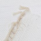 Tapis chiffon 135x71 blanc tapis chiffon en coton