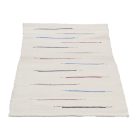 Tapis chiffon 70x137 blanc tapis de chiffon en coton