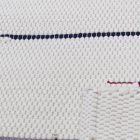 Tapis chiffon 70x137 blanc tapis de chiffon en coton