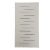Tapis chiffon 70x129 blanc tapis de chiffon en coton