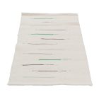 Tapis chiffon 70x130 blanc tapis de chiffon en coton