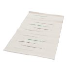 Tapis chiffon 70x130 blanc tapis de chiffon en coton