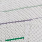 Tapis chiffon 70x130 blanc tapis de chiffon en coton