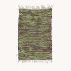 Tapis chiffon 72x112 coloré tapis de chiffon en coton