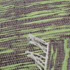 Tapis chiffon 72x112 coloré tapis de chiffon en coton