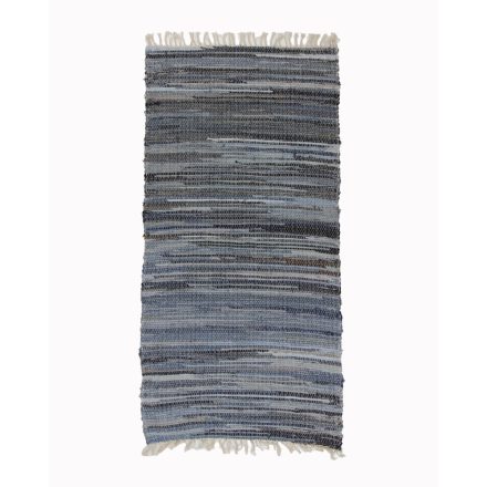 Tapis chiffon 70x136 coloré tapis de chiffon en coton